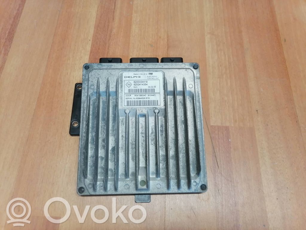 Renault Megane II Engine control unit/module 