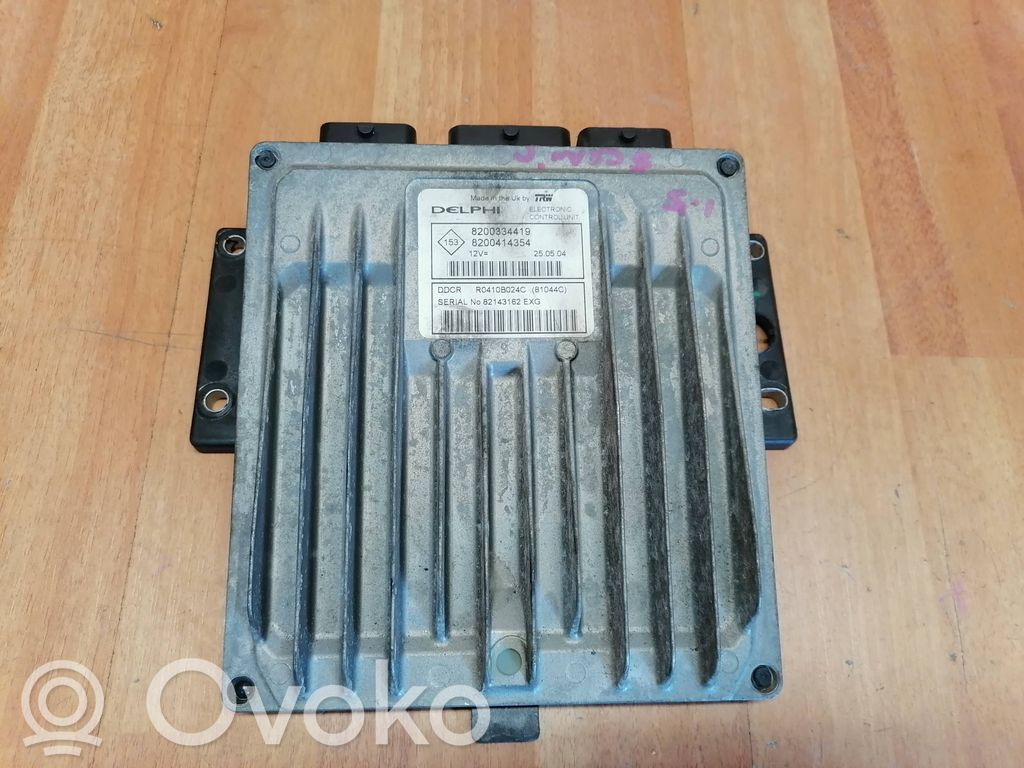 Renault Scenic II -  Grand scenic II Engine control unit/module 