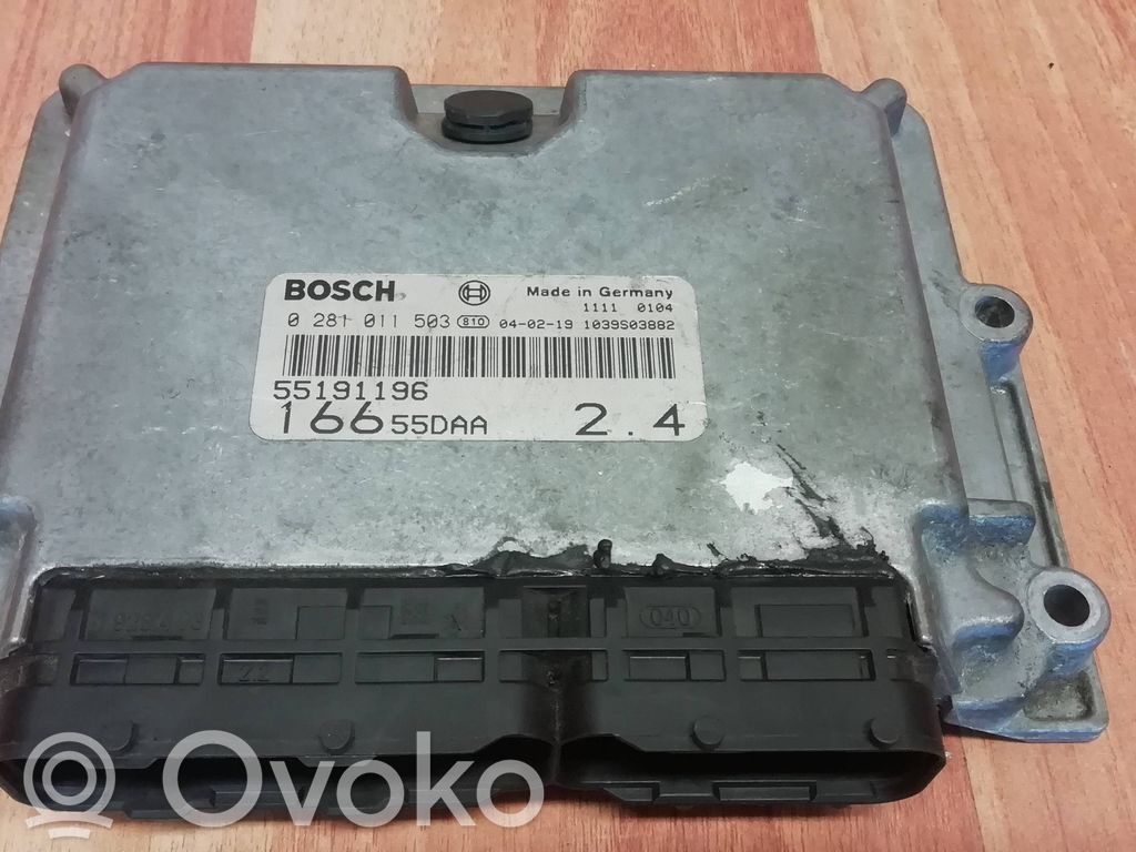 Alfa Romeo 166 Engine control unit/module 