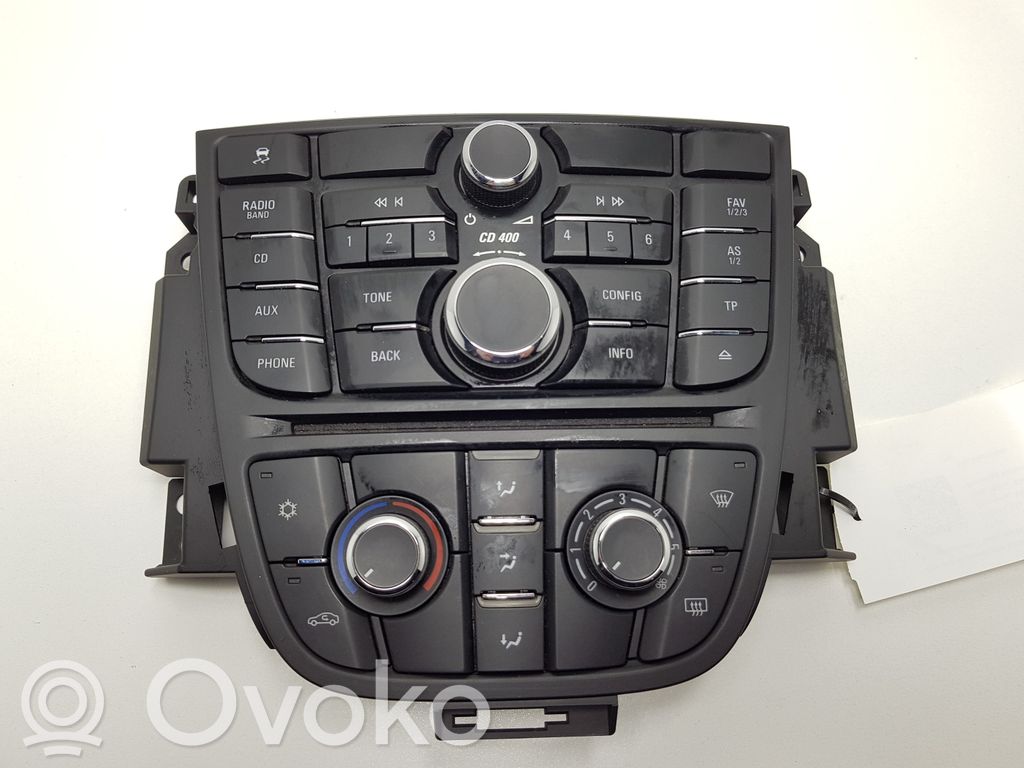 Opel Zafira C Climate control unit 