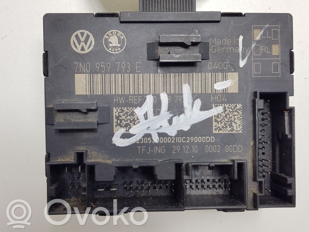 Door control unit/module   7N0959793E
