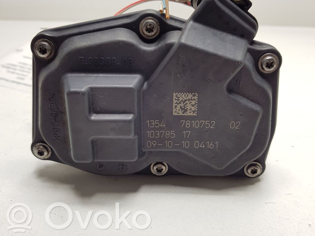 BMW 5 F10 F11 Motora slāpēšanas vārsts / drosele 