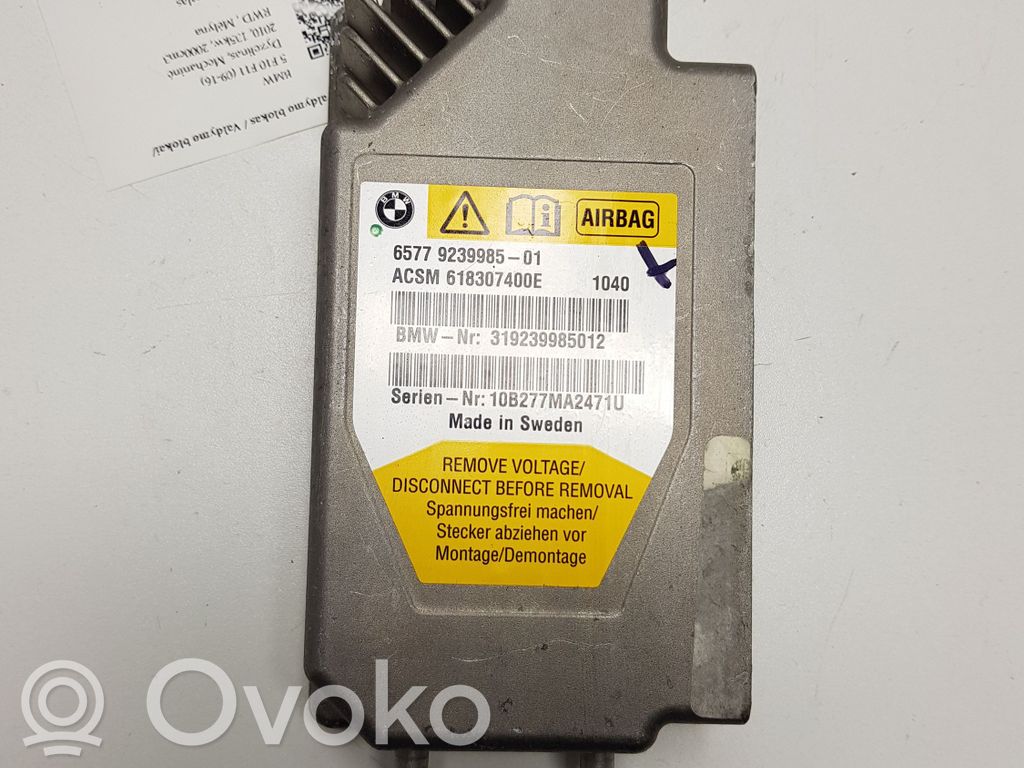 BMW 5 F10 F11 Airbag control unit/module 