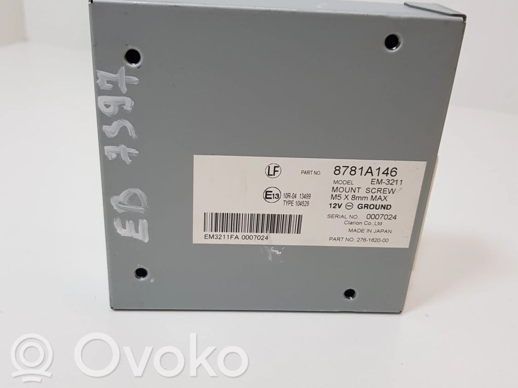 Mitsubishi Outlander Camera control unit module 