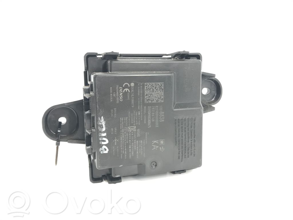 Buick Encore GX I Keyless (KESSY) go control unit/module 