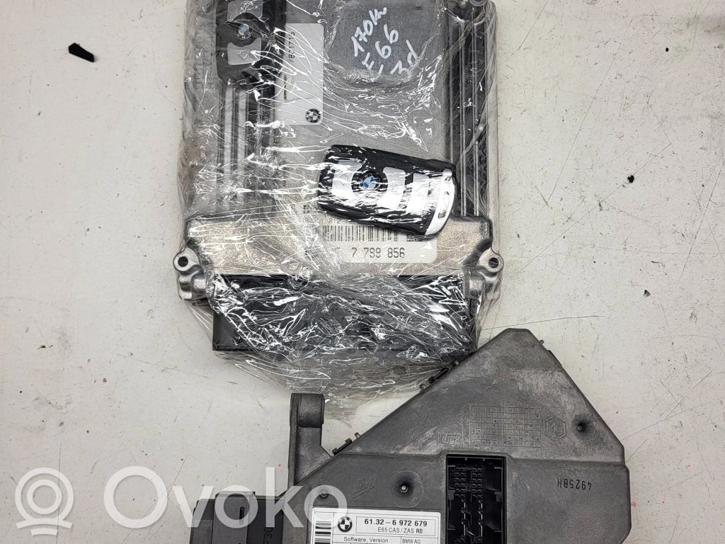 BMW 7 E65 E66 Engine ECU kit and lock set 