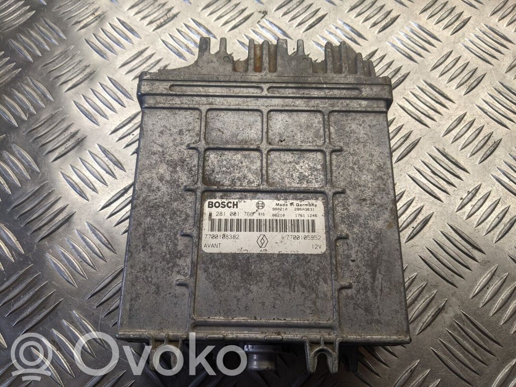 Engine control unit/module   7700108382