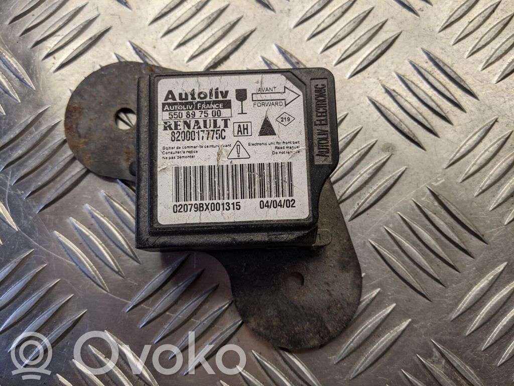 Airbag control unit/module   8200017775C,550897500