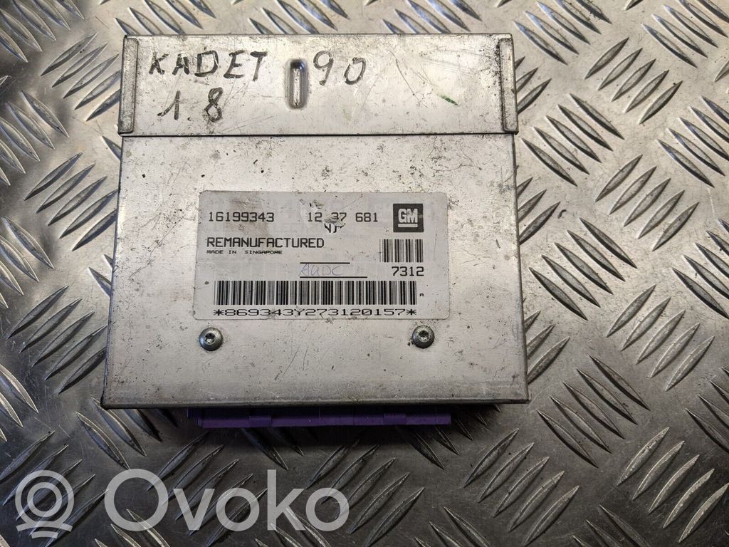 Opel Kadett E Engine control unit/module 
