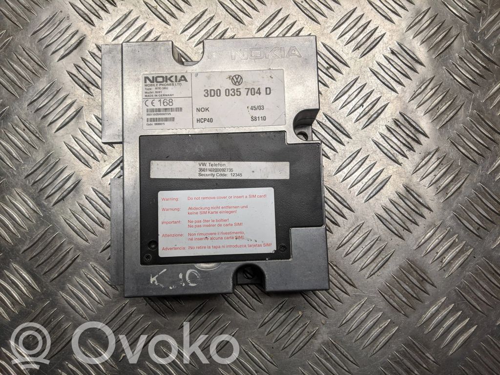 Phone control unit/module   3D0035704D,0600315,3501102000929