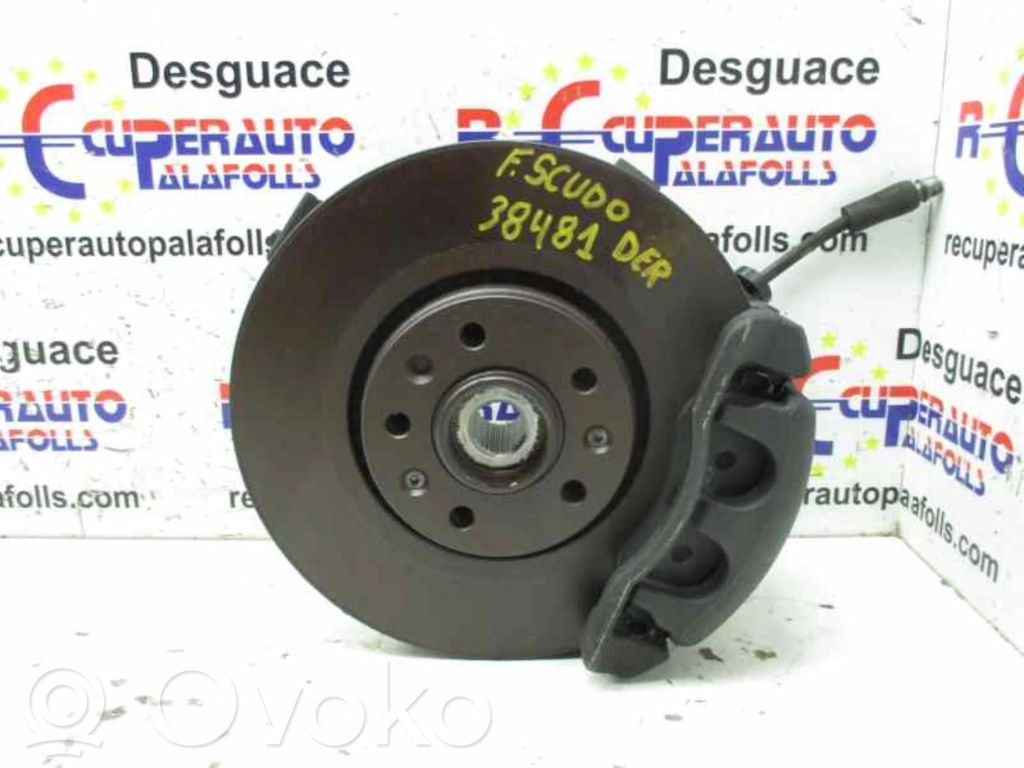 Mangueta de dirección de rueda delantera