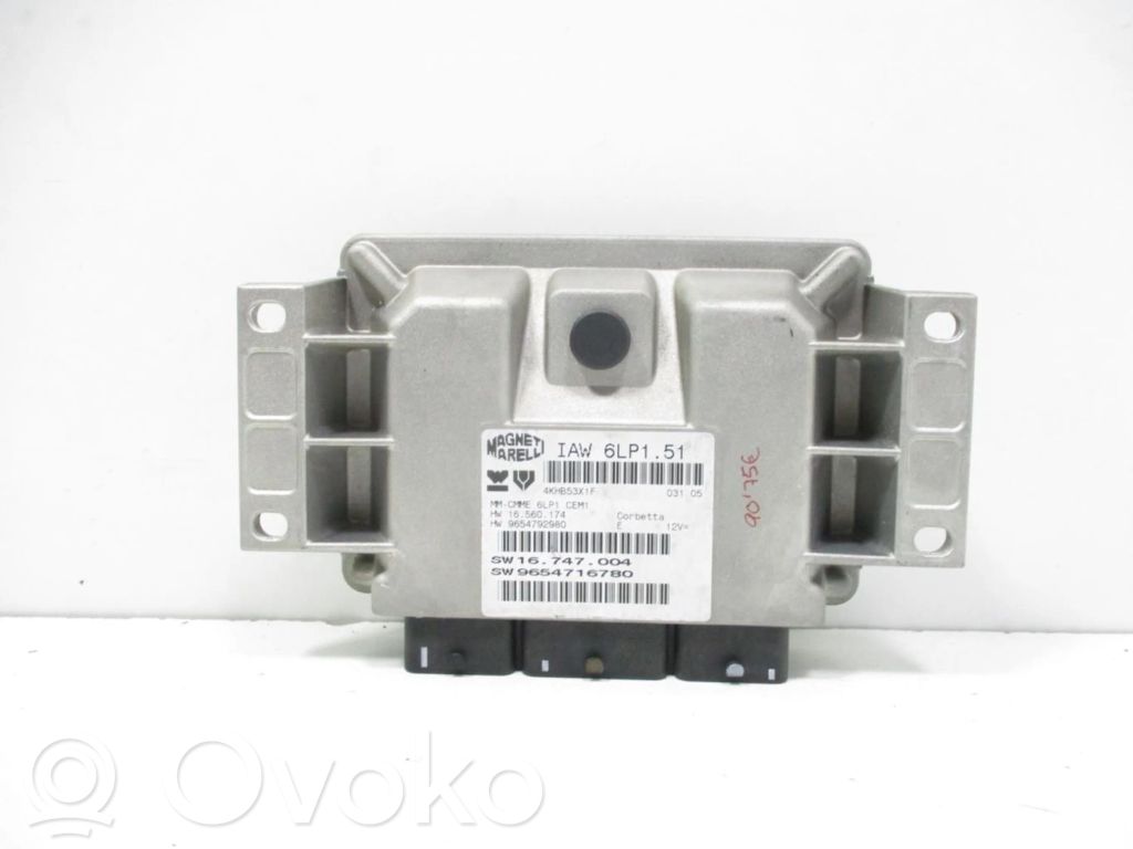 Peugeot 307 CC Engine control unit/module ECU 