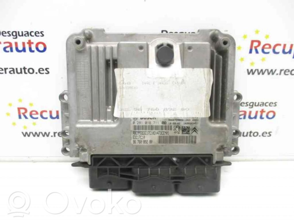 Engine control unit/module ECU   9676089280