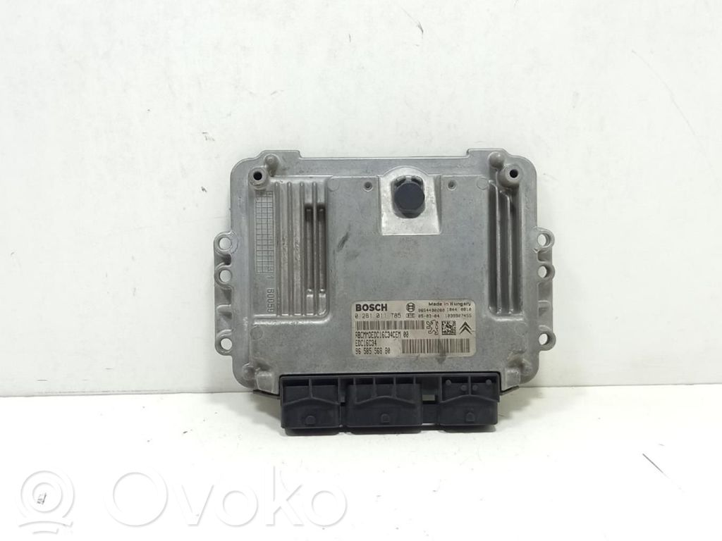 Unidad de control/módulo ECU del motor   9658556880
