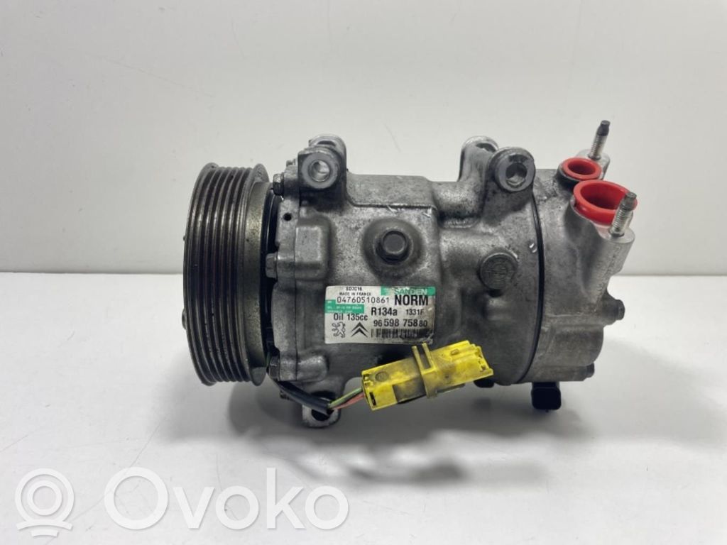 Peugeot 308 SW Compressore aria condizionata (A/C) (pompa)