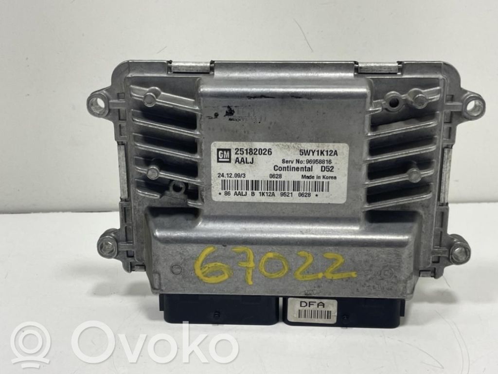 Chevrolet Sail Unidad de control/módulo ECU del motor 