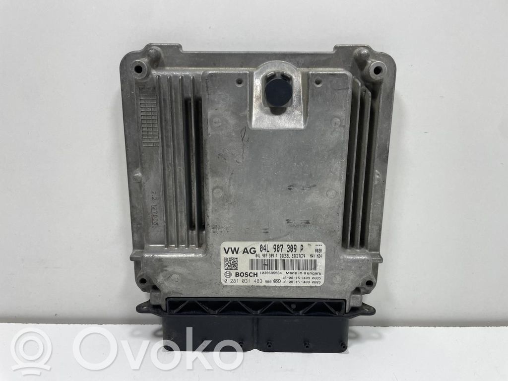 Unité de commande, module ECU de moteur   04L907309P