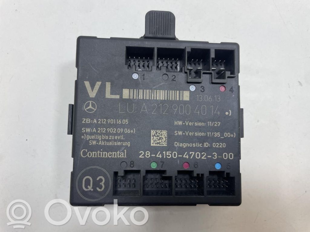 Unitate/modul de control motor   A2129004014