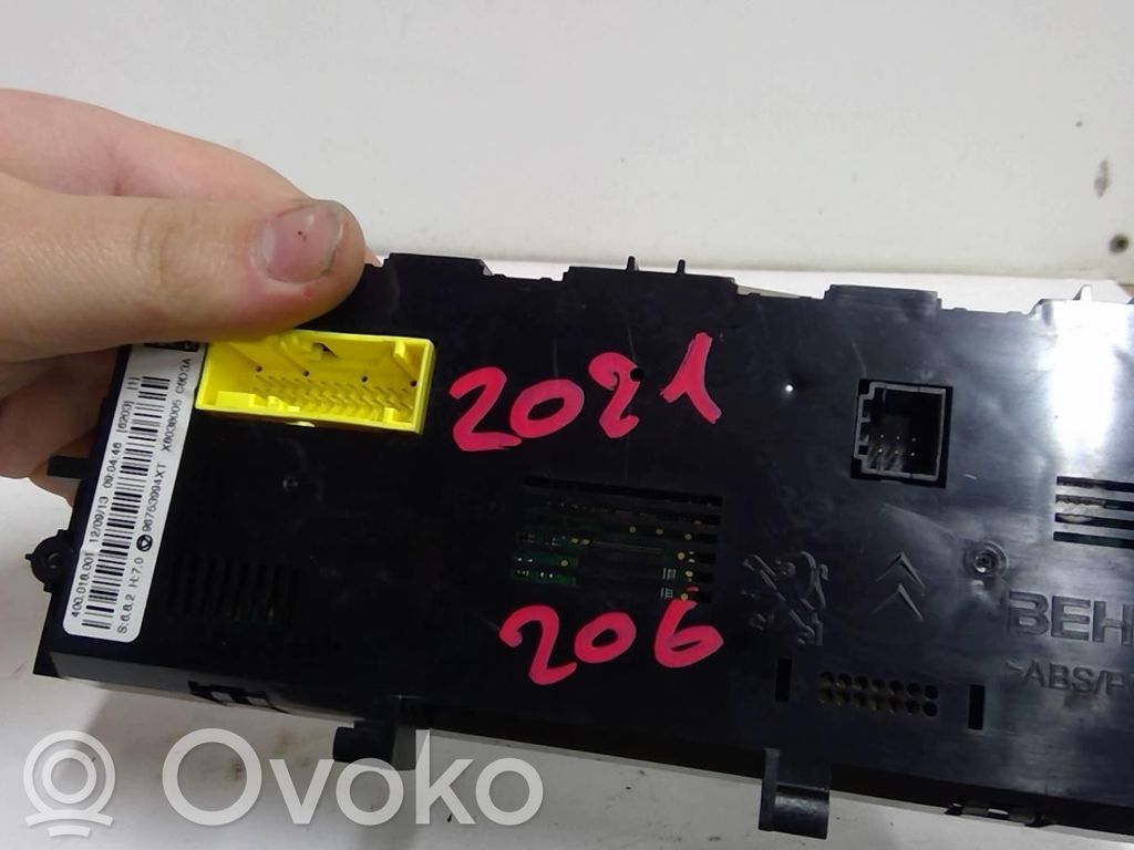 Climate control unit
