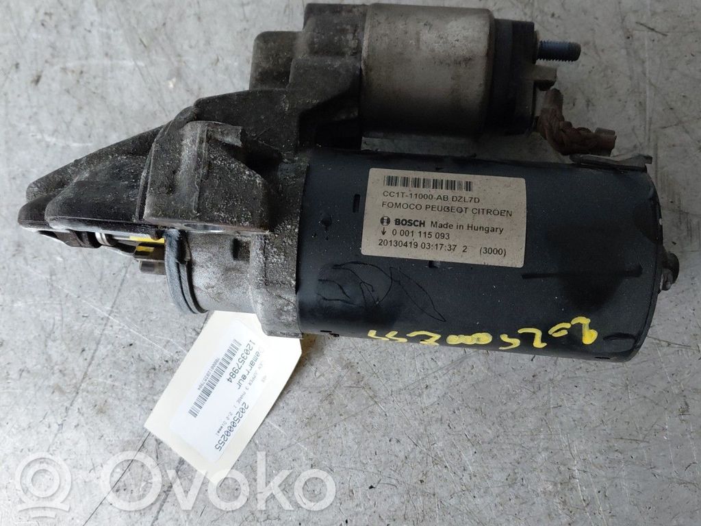 Citroen Jumper Starteris 