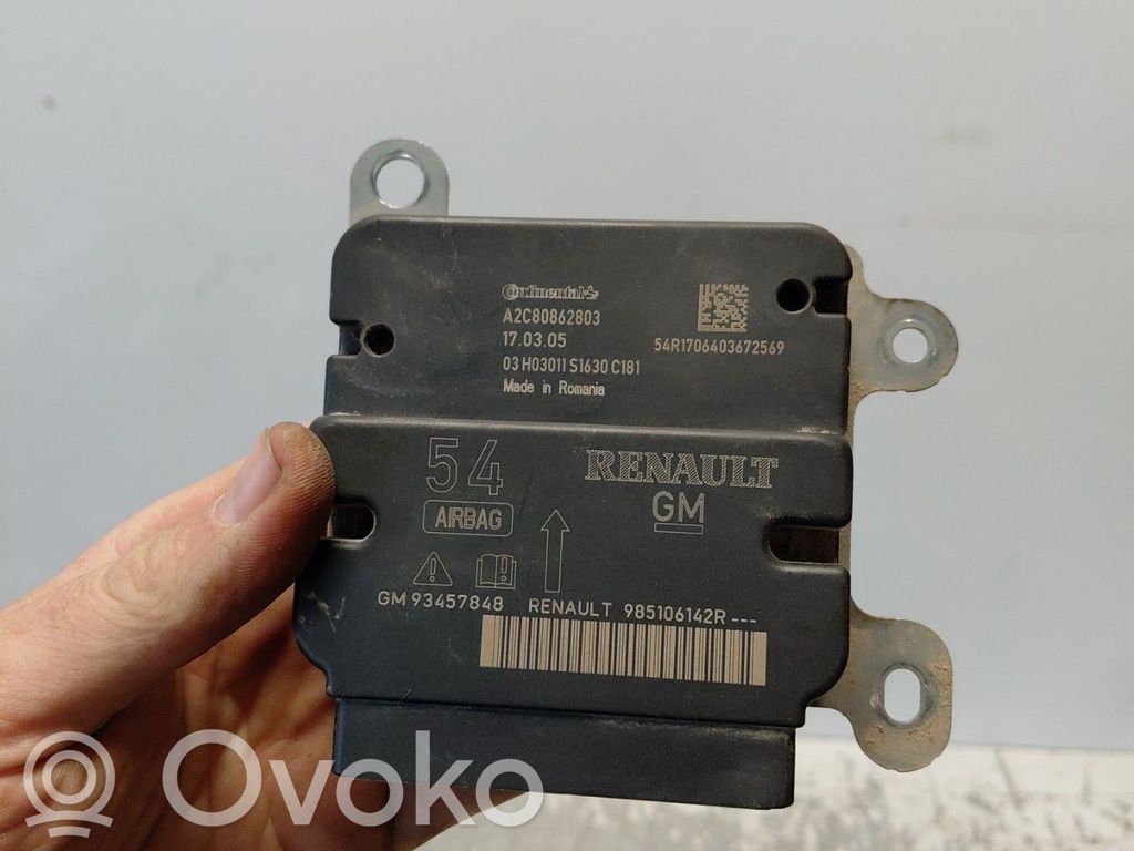 Nissan NV300 Unidad de control/módulo del Airbag 