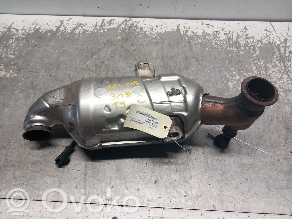 Peugeot 308 Filtr cząstek stałych Katalizator / FAP / DPF 