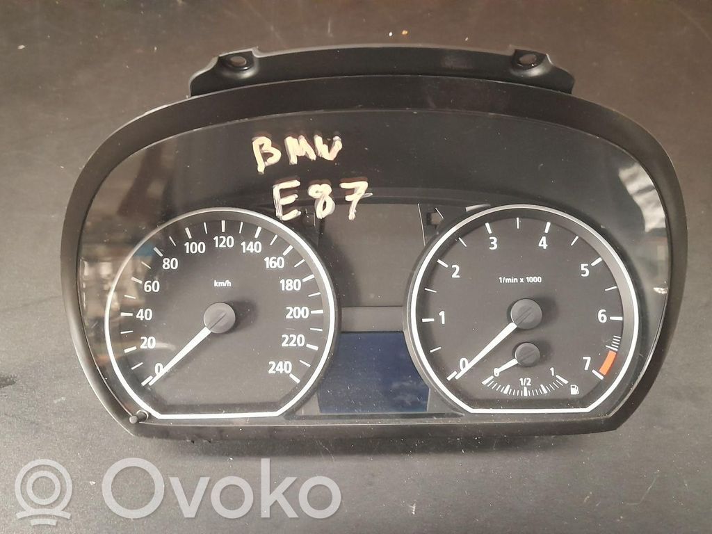 BMW 1 E81 E87 Speedometer (instrument cluster) 