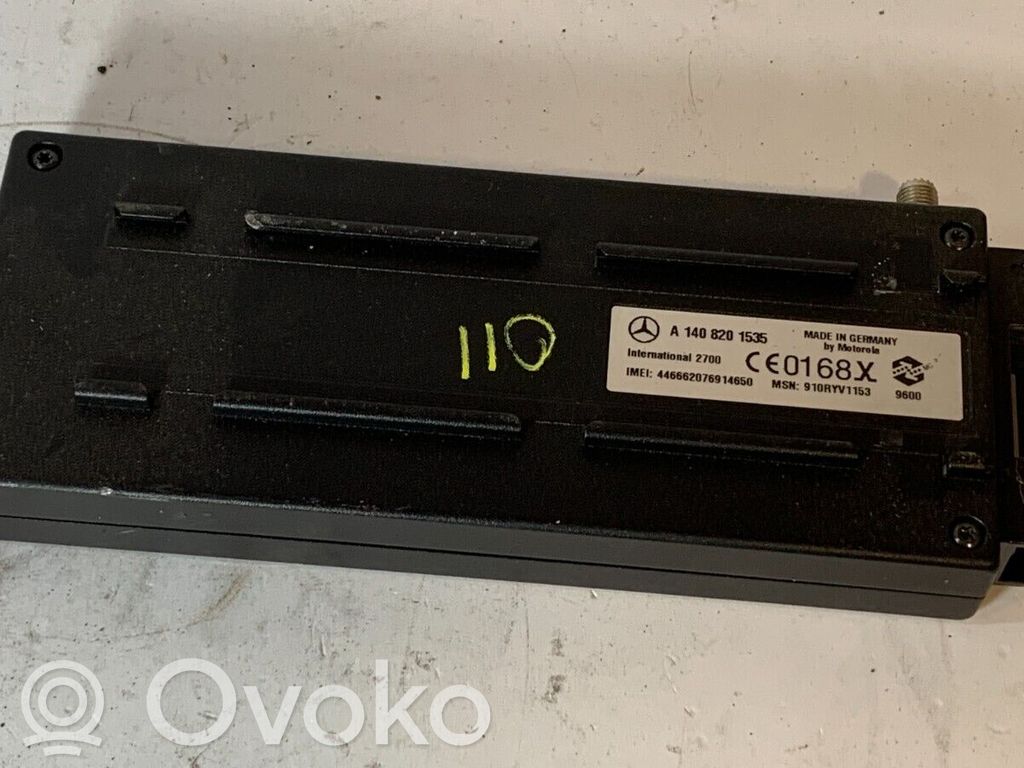 Mercedes-Benz SLK R170 Sterownik / Moduł sterujący telefonem 