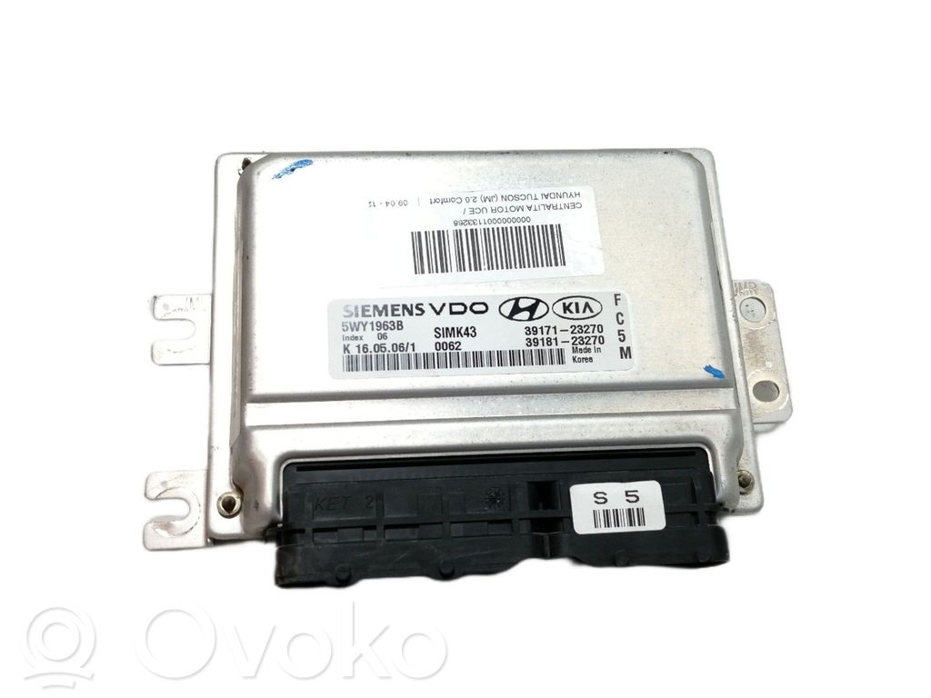Engine control unit/module   3917123270,5WY1963B,3918123270