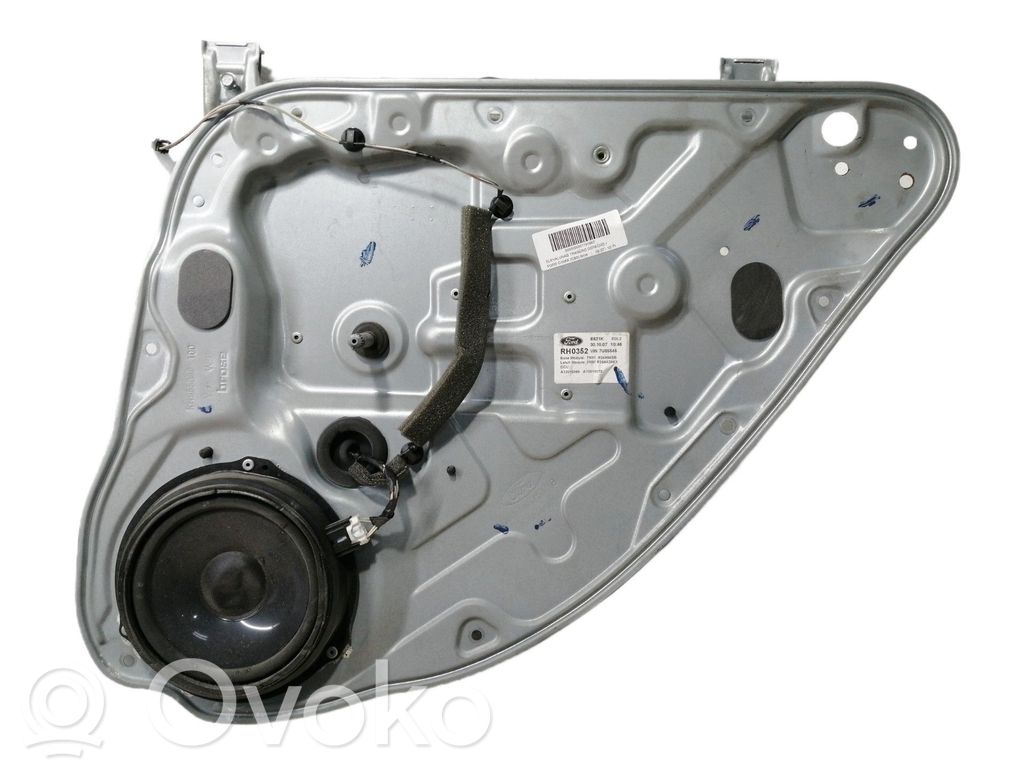 Ford C-MAX I Regulador de puerta trasera con motor 