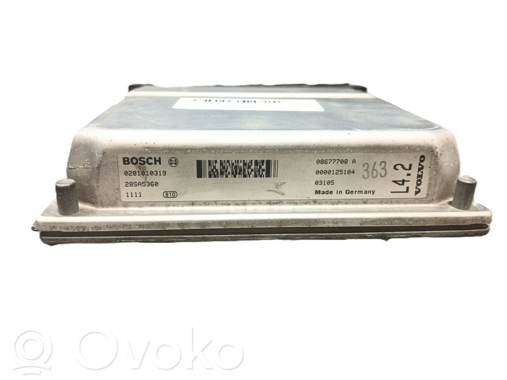 Unidad de control/módulo del motor   0281010319