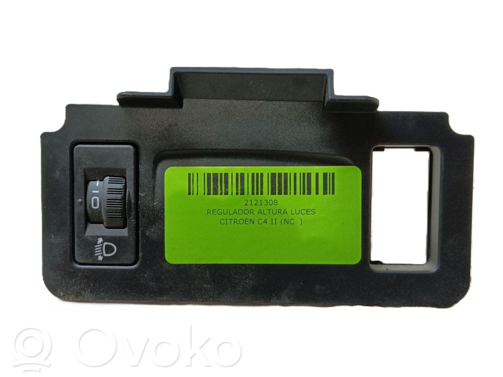 Interruptor de control del panel de luces   8231SX,96702420ZD