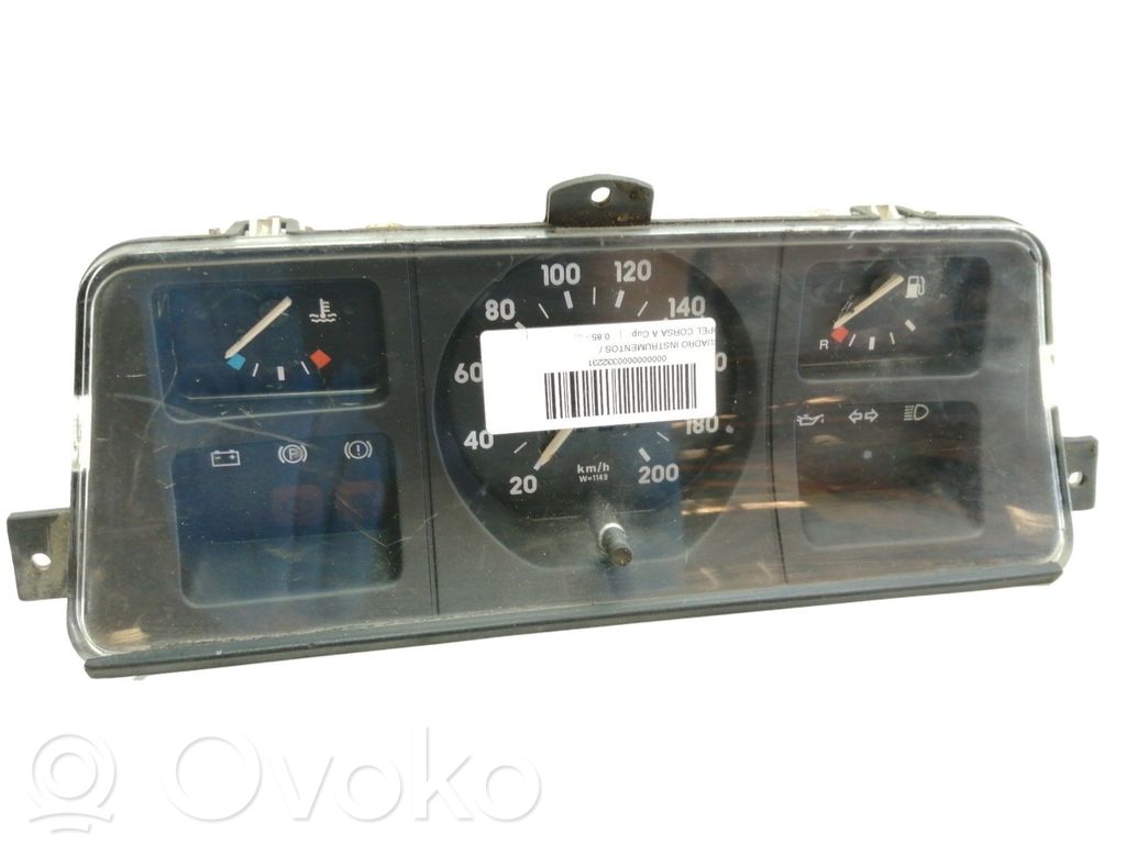 Opel Corsa A Nopeusmittari (mittaristo) 