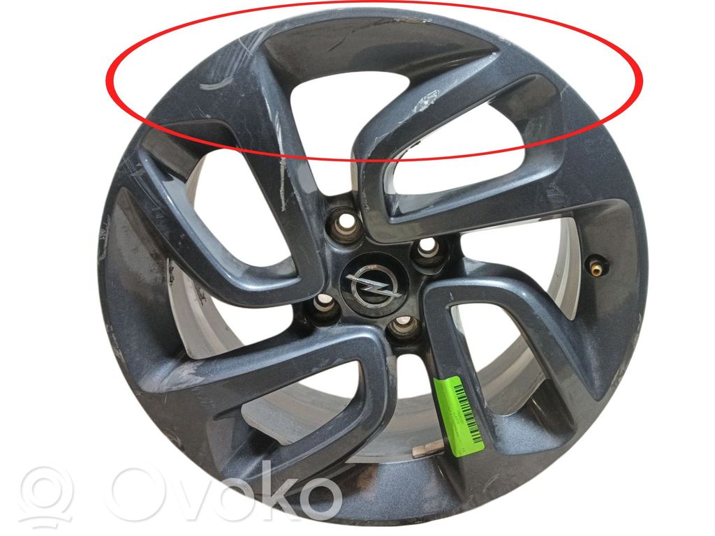Opel Crossland X Felgi aluminiowe R18 