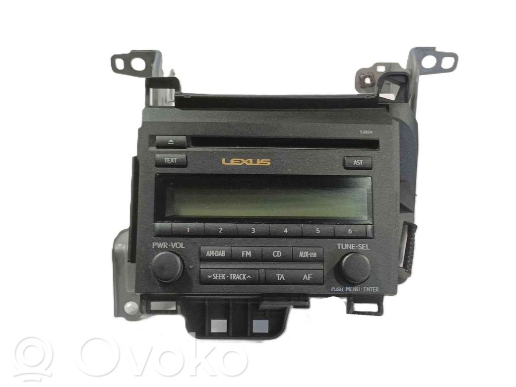 Lexus CT 200H Moduł / Sterownik dziku audio HiFi 
