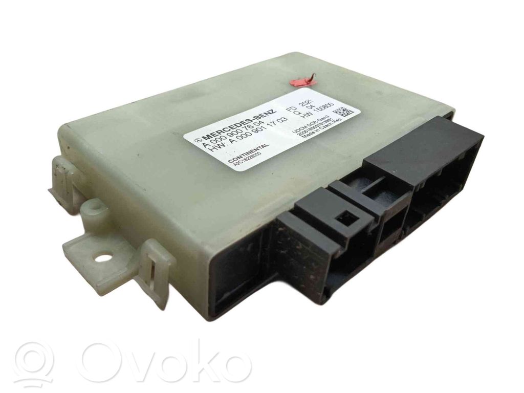 Alte unități/module de control   A0009007604,A0009011703