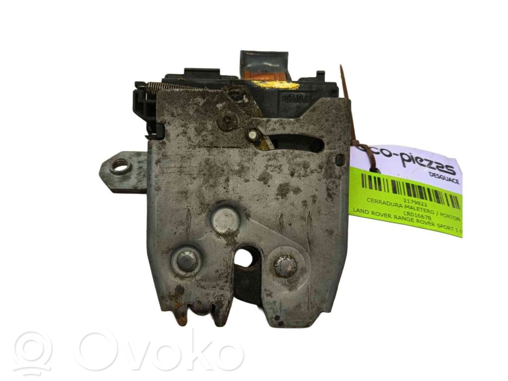 Zamek klapy tylnej bagażnika   LR030192,LR049494