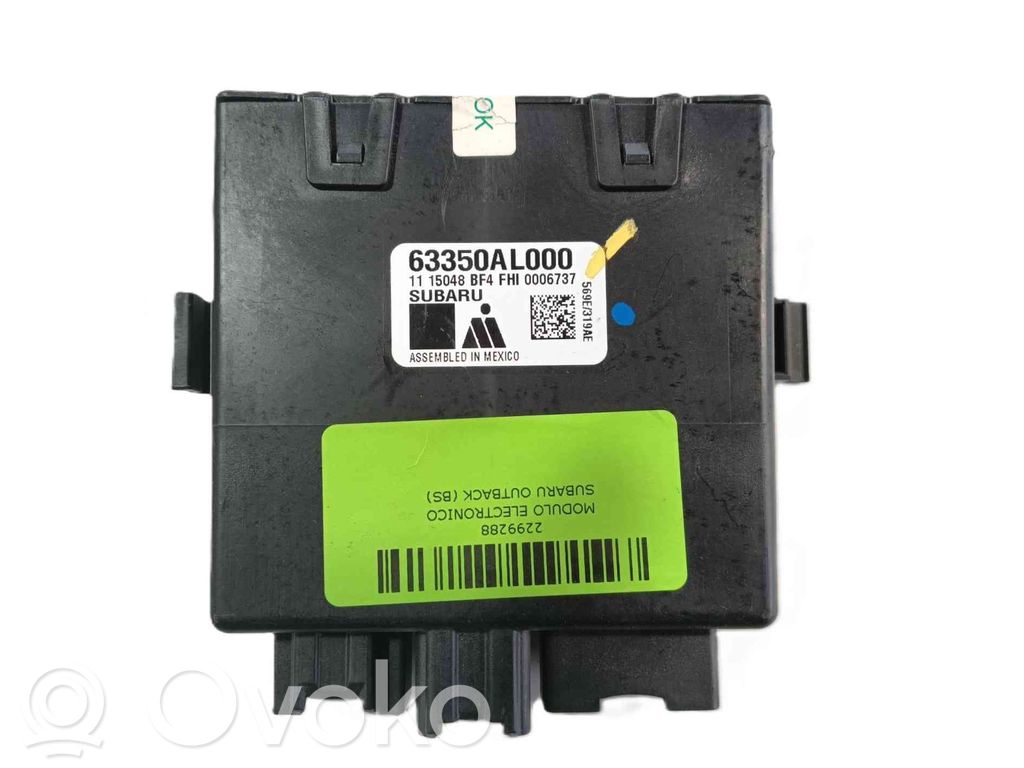 Subaru Outback (BS) Altre centraline/moduli