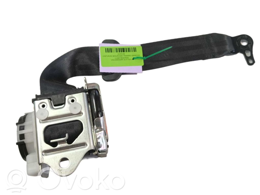 Sicherheitsgurt hinten   11A857806FRAA,KR4105F1H1