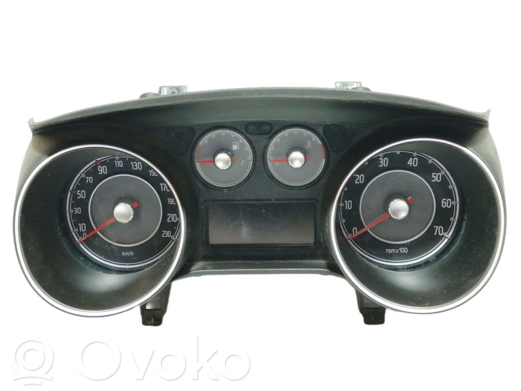 Fiat Punto (199) Compteur de vitesse tableau de bord