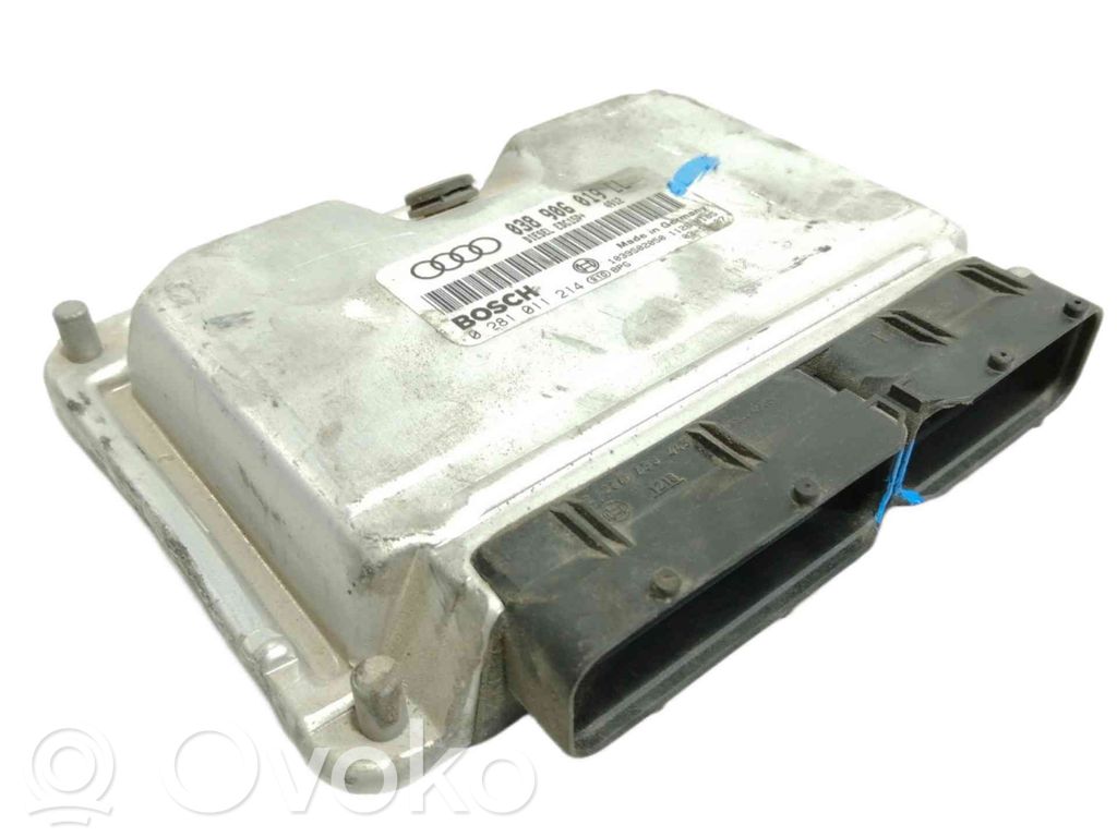 Unidad de control/módulo del motor   038906019LL,0281011214