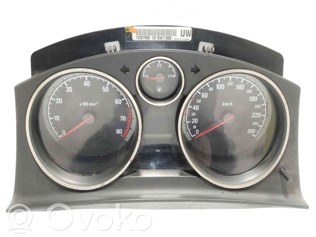 Opel Astra G Tachimetro (quadro strumenti)