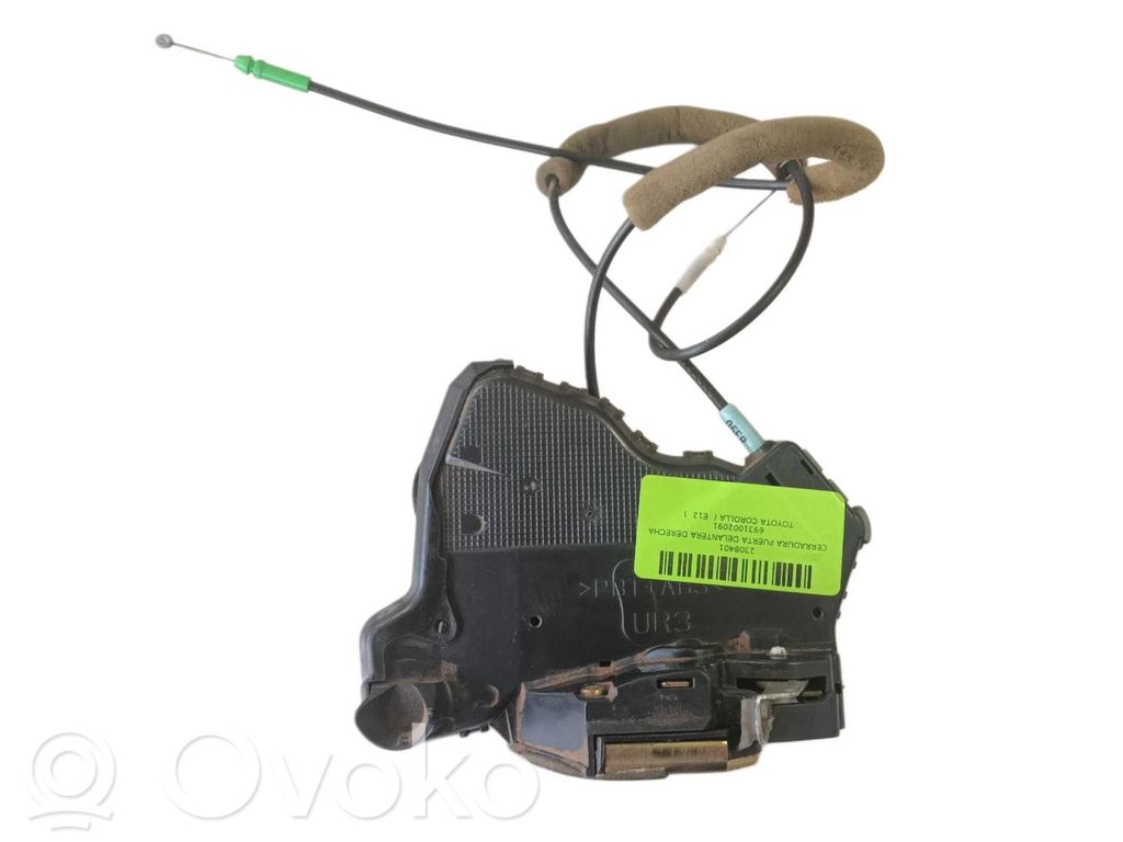 Toyota Corolla Verso E121 Serratura portiera anteriore 
