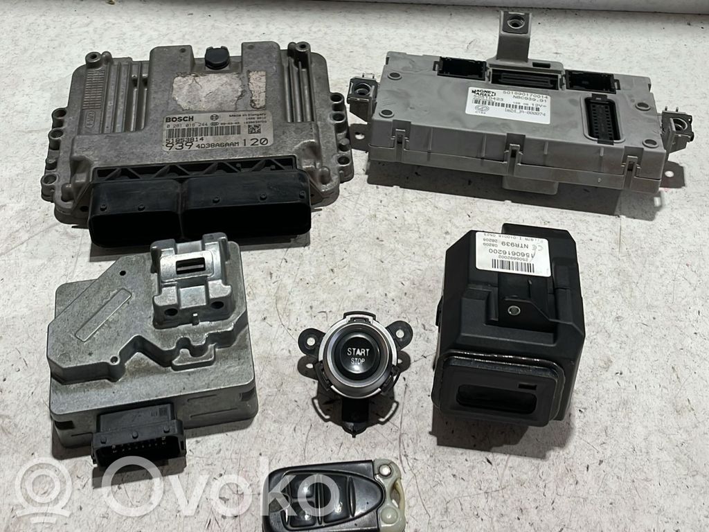 Alfa Romeo 159 Engine ECU kit and lock set 