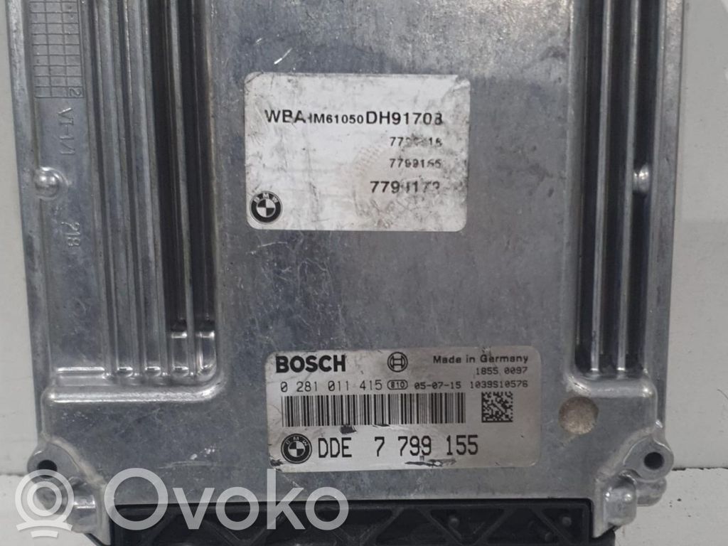 BMW 7 E65 E66 Engine control unit/module 