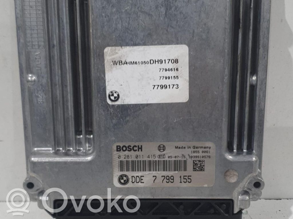 BMW 7 E65 E66 Engine control unit/module 