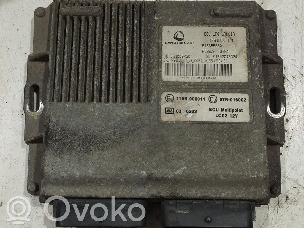 Lancia Ypsilon LP gas control unit module 