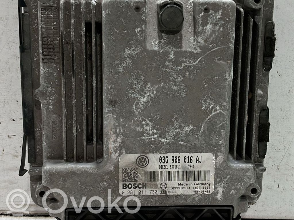 Sterownik / Moduł ECU   03G906016AJ,03G906016AJ