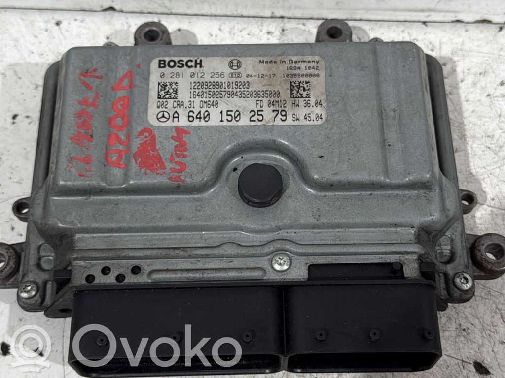 Mercedes-Benz A W169 Sterownik / Moduł ECU 