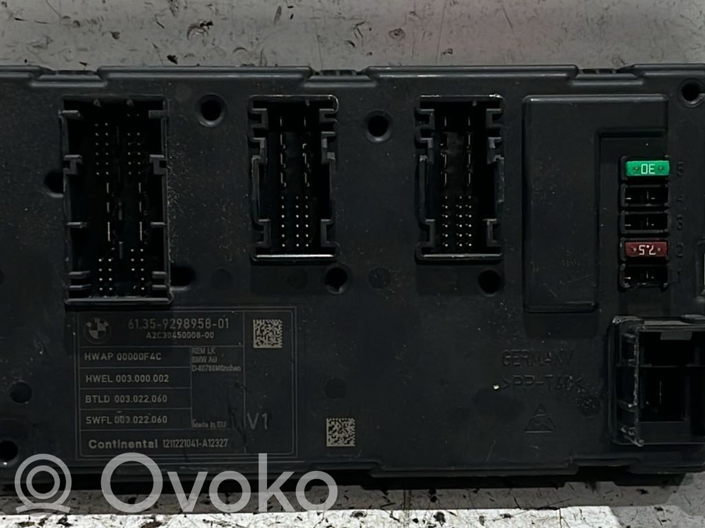 BMW 3 F30 F35 F31 Modul de control caroserie central 
